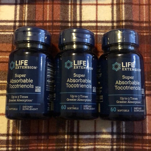 3-pack Súper absorbable tocotrienols (NEW)